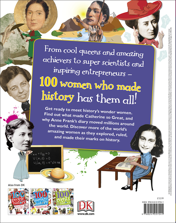 Бумажная книга «100 Women Who Made History. Remarkable Women Who Shaped Our World » - фото №1