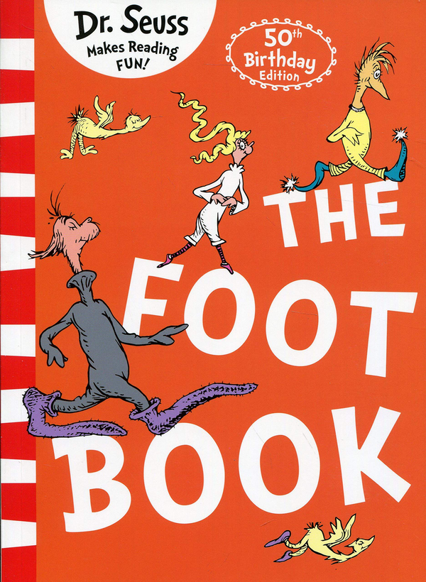 Паперова книга «The Foot Book », автор Доктор Сьюз - фото №1