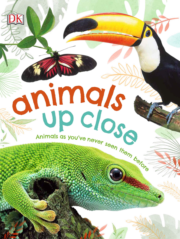 Бумажная книга «Animals Up Close» - фото №1