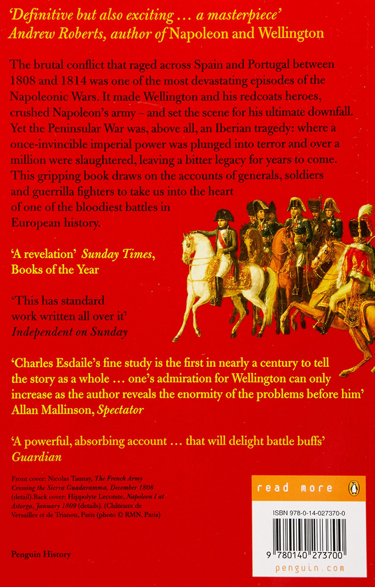 Паперова книга «The Peninsular War. A New History», автор Чарлз Есдейл - фото №1