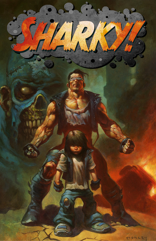 Паперова книга «Sharky», автор Дейв Елліотт - фото №1