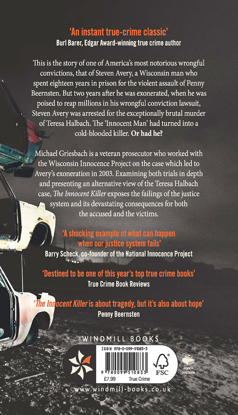 Бумажная книга «The Innocent Killer», автор Майкл Грисбах - фото №1