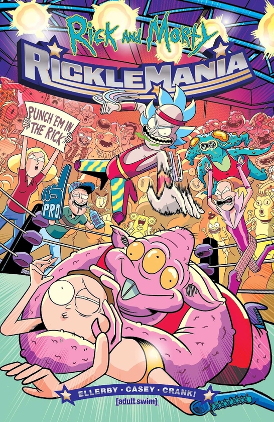 Бумажная книга «Rick and Morty: Ricklemania», автор Марк Эллерби - фото №1