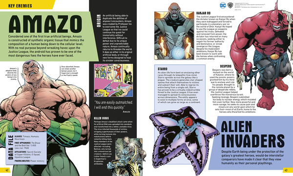 Бумажная книга «DC Comics Justice League The Ultimate Guide», автор Лэндри Уокер - фото №1