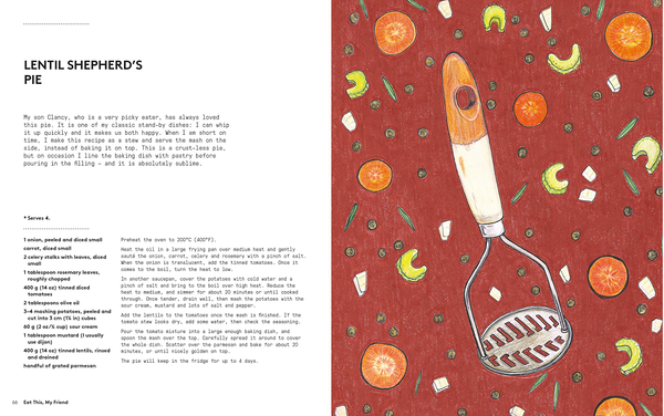 Бумажная книга «Eat this, My Friend», автор Джейд О'Донаху - фото №1