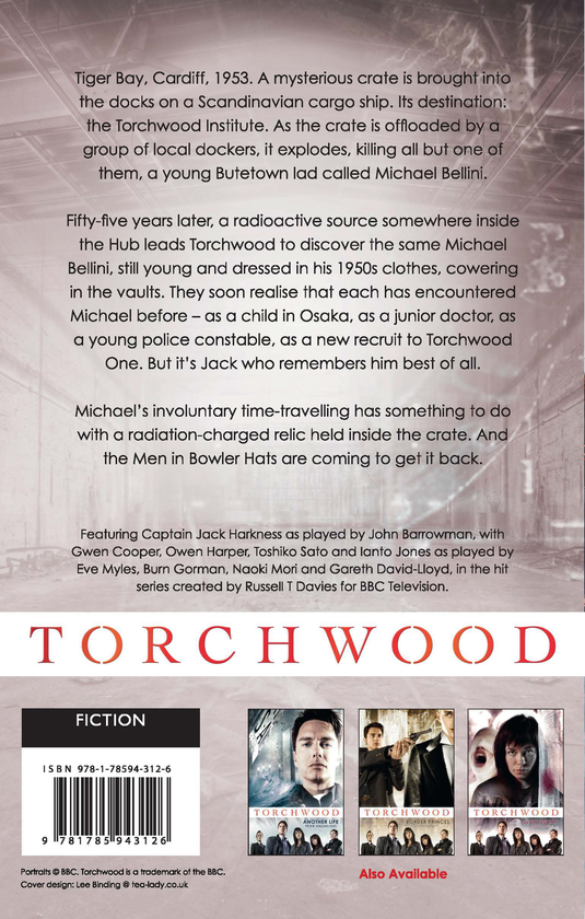 Паперова книга «Torchwood: Trace Memory», автор Девід Ллевеллін - фото №1