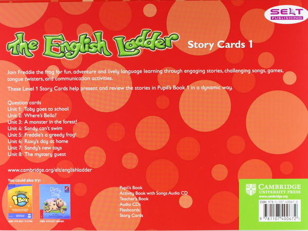 Бумажная книга «The English Ladder Level 1 Story Cards», автор Сьюзан Хаус - фото №1