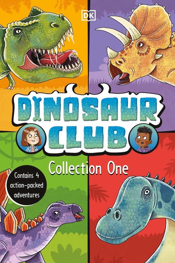 Бумажная книга «Dinosaur Club Collection One», автор Рекс Стоун - фото №1