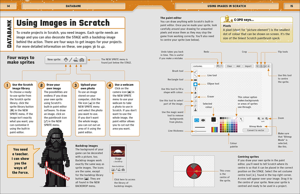 Паперова книга «Star Wars. Coding Projects. A Step-by-Step Visual Guide to Coding Your Own Animations, Games, Simulations and More! », автор Джон Вудкок - фото №1