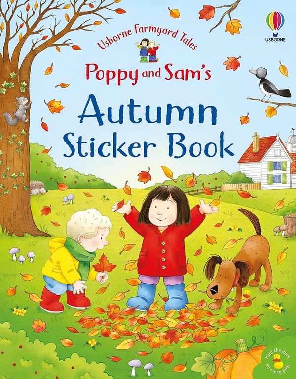[object Object] «Poppy and Sam's Autumn Sticker Book», автор Кейт Нолан - фото №1