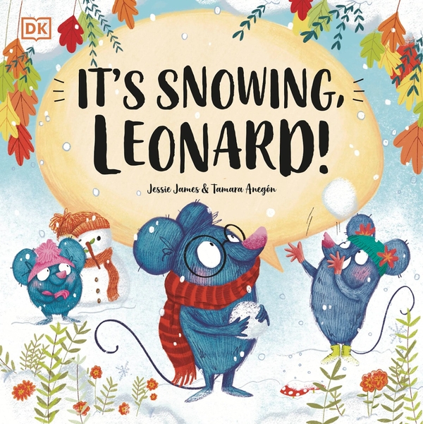 Паперова книга «It's Snowing, Leonard!», автор Джессі Джеймс - фото №1
