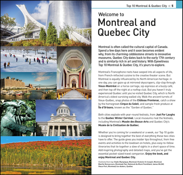 Паперова книга «Montreal and Quebec City» - фото №1