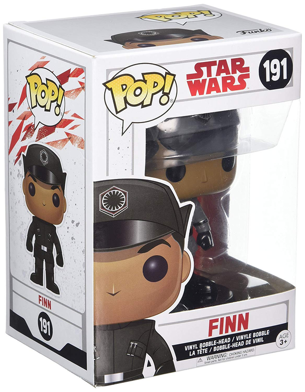  «Коллекционная фигурка Funko Pop! Pop movies Star Wars Финн (FK14744)», бренда Funko Pop - фото №1