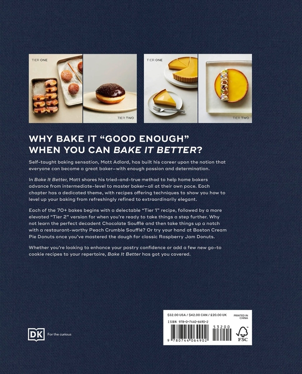 Бумажная книга «Bake It Better», автор Мэтт Адлард - фото №1