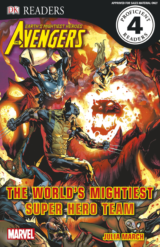 Паперова книга «The World's Mightiest Super Hero Team», автор Джулія Марч - фото №1