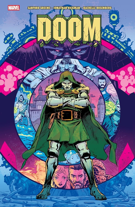 Паперова книга «Doom Treasury Edition», авторів Джонатан Хикман, Н. Д. Стівенсон - фото №1