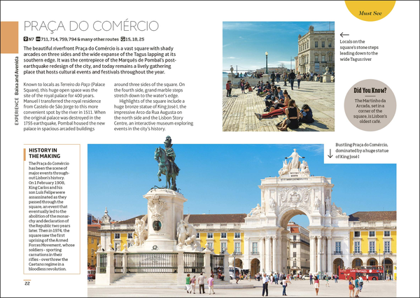 Бумажная книга «Lisbon Mini Map and Guide» - фото №1