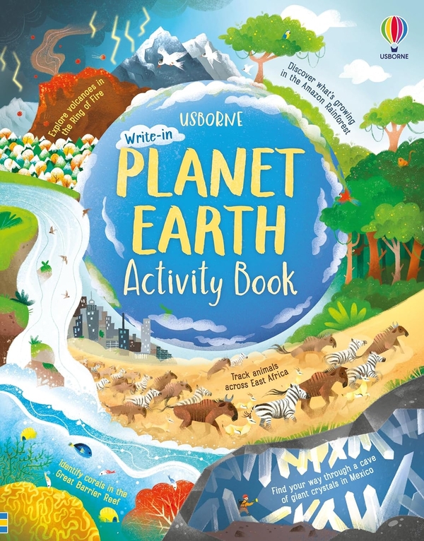 [object Object] «Planet Earth Activity Book», авторів Ліззі Коуп, Сем Бер - фото №1
