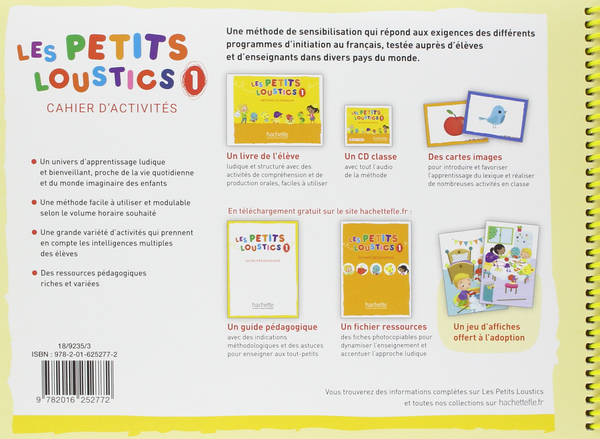 Бумажная книга «Les Petits Loustics 1 Cahier d'activites (+CD audio)», автор Марианна Капуэ - фото №1