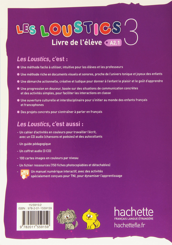 Бумажная книга «Les Loustics: Niveau 3: Livre de l'eleve», авторов Марианна Капуэ, Хьюг Денисо - фото №1