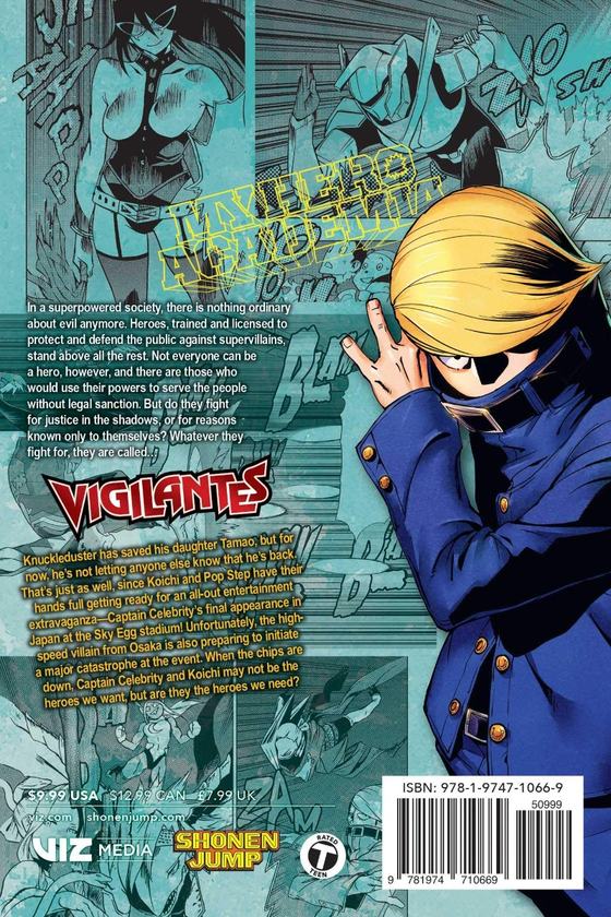 Паперова книга «My Hero Academia. Vigilantes. Volume 7», автор Хідеюкі Фурухаші - фото №1
