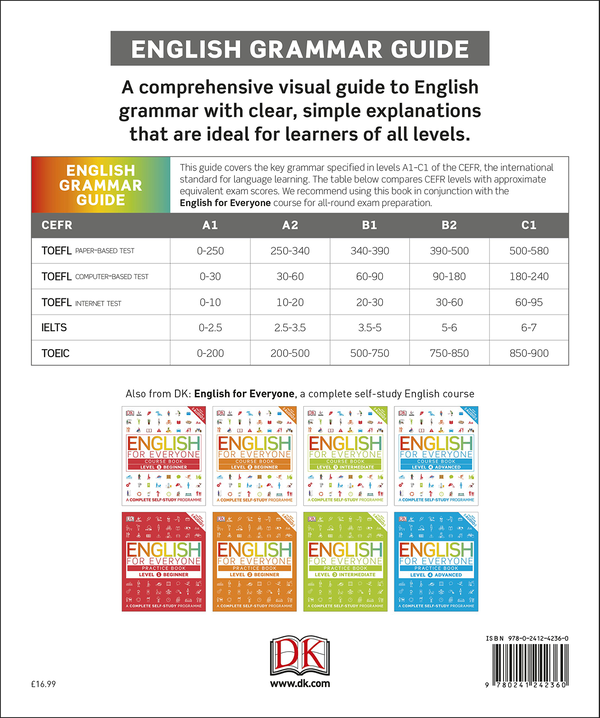 Книга «English Grammar Guide. A comprehensive visual