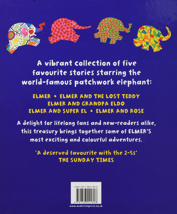 Паперова книга «Elmer's Treasury», автор Девід Маккі - фото №1
