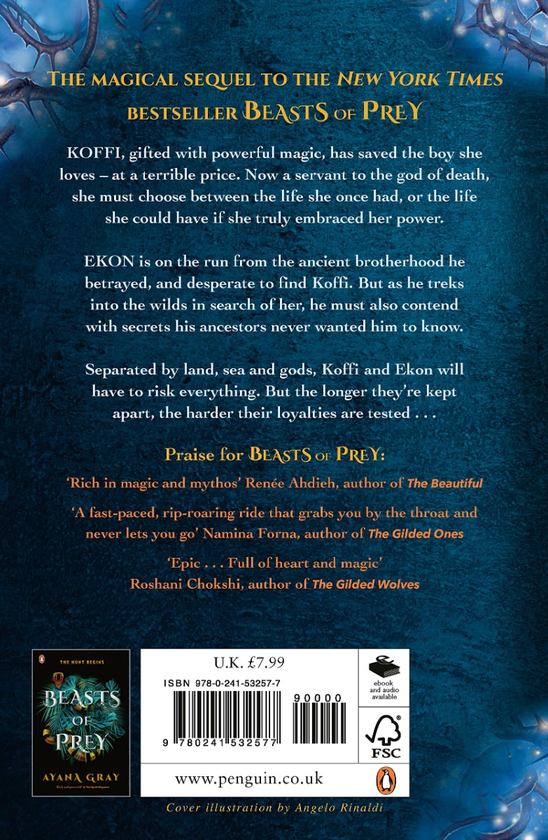 Бумажная книга «Beasts of Ruin», автор Аяна Грэй - фото №1