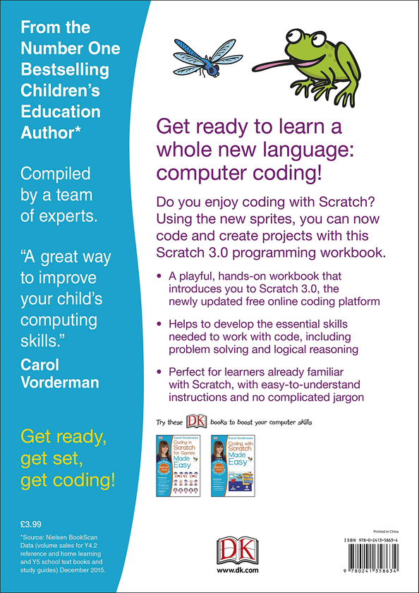 [object Object] «Computer Coding with Scratch 3.0 Made Easy. Key Stage 2. Beginner Level», автор Кэрол Вордерман - фото №2 - миниатюра