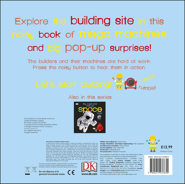 Бумажная книга «My Best Ever Pop-Up Big Build Book» - фото №1