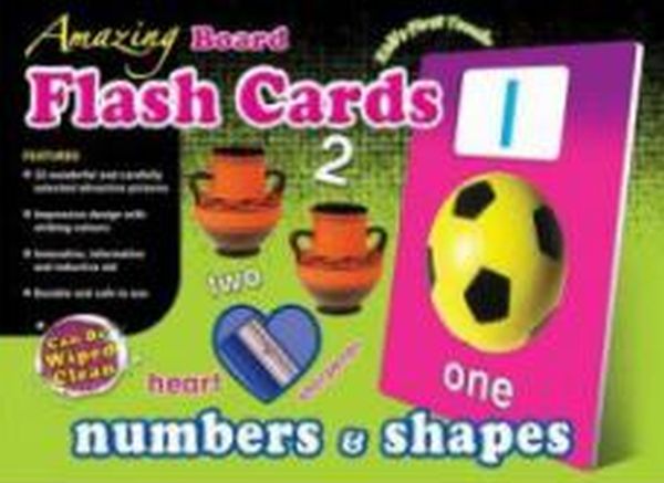 Бумажная книга «Amazing Board Medium Flash Cards Numbers and Shapes» - фото №1