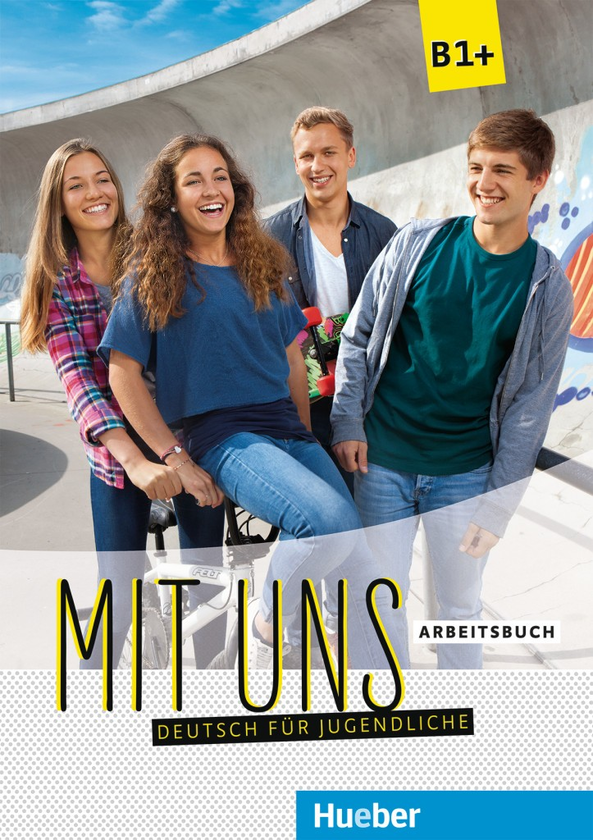 Паперова книга «Mit uns B1+ Arbeitsbuch», авторів Крістіан Сеут, Анна Брейтсамер, Вероніка Кіршштейн - фото №1