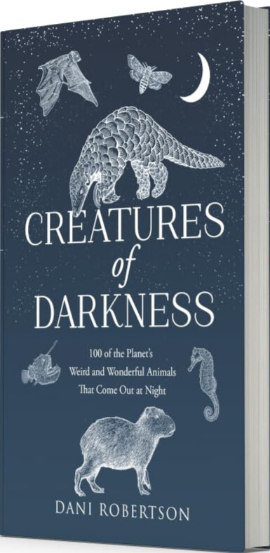 Бумажная книга «Creatures of Darkness: 100 of the Planet’s Weird and Wonderful Animals That Come out at Night», автор Дани Робертсон - фото №1