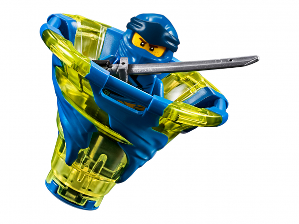  «Конструктор LEGO Ninjago Спин-джитсу Джей 97 деталей (70660)», бренда LEGO - фото №1