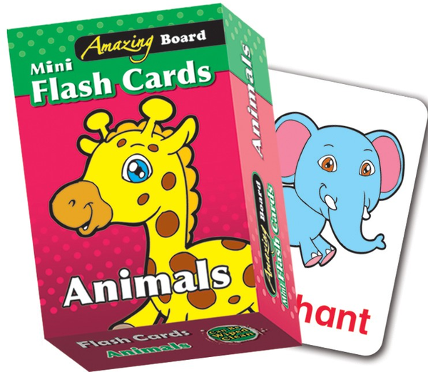 [object Object] «Amazing Board Mini Flash Cards Animals» - фото №1