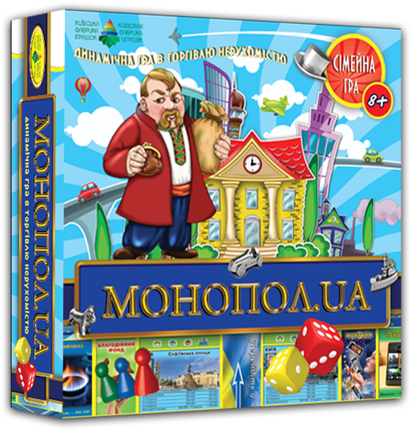  «Настольная игра Energy Plus Монопол.UA (4820121182210)», бренда Energy plus - фото №1