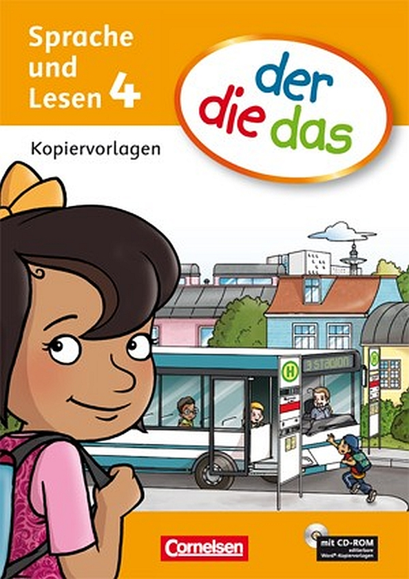 Бумажная книга «Sprache und Lesen 4. Kopiervorlagen mit CD-ROM» - фото №1