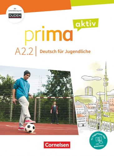 [object Object] «Prima aktiv A2.2 Kursbuch inkl. PagePlayer-App + interaktiven Übungen», автор Фридеріке Джин - фото №1