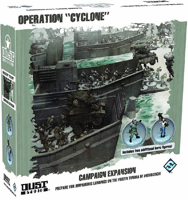  «Дополнение к игре Fantasy Flight Games Dust Tactics: Operation Cyclone (DT008)», бренда Fantasy Flight Games - фото №1