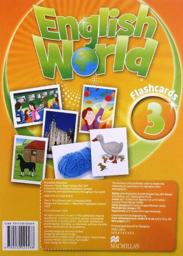 Бумажная книга «English World 3 Flashcards », авторов Лиз Хокинг, Мэри Боуэн - фото №1