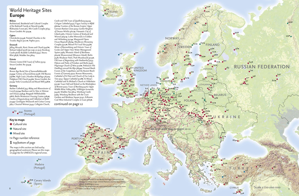Паперова книга «The World's Heritage: The Definitive Guide to All 1007 World Heritage Sites» - фото №1