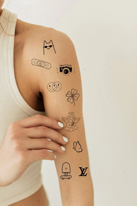 «Тимчасове тату Tattooshka WOW (LB-126)», бренда Tattooshka - фото №1