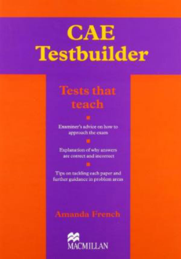 Паперова книга «CAE Testbuilder with Answer Key», автор Аманда Френч - фото №1