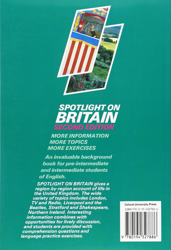 Паперова книга «Spotlight on Britain», авторів Джілліан Уайт, Джонатан Сіт, С’юзан Шерін - фото №1