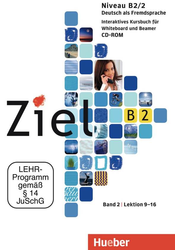 Паперова книга «Ziel B2/2, interaktives Kursbuch, DVD-ROM», авторів Аня Шюманн, Роланд Фішер, Роза-Марія Даллап’яцца, Сандра Еванс, Анжела Кіліманн - фото №1
