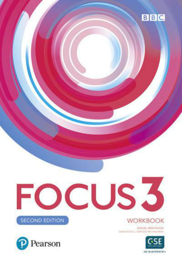 [object Object] «Focus 2e 3 Workbook», авторов Бартош Михаловский, Дин Рассел, Даниэль Брейшоу - фото №1