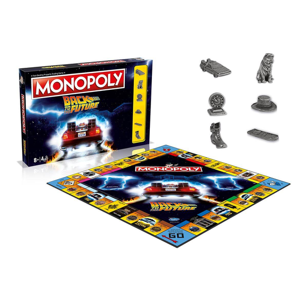  «Настільна гра Winning Moves Back to the Future Monopoly (WM01330-EN1-6) », бренда Winning Moves - фото №1