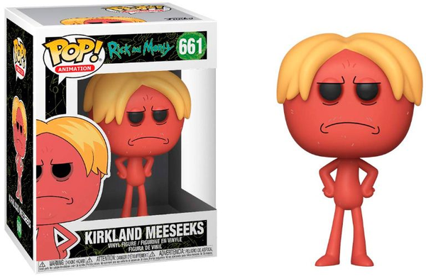 «Коллекционная фигурка Funko POP! Rick and Morty Kirkland Meeseeks (44251)», бренда Funko Pop - фото №1