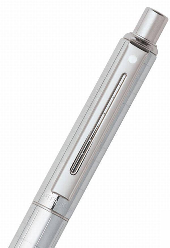  «Шариковая ручка Sheaffer SentinelWW8 Geometric Chrome (Sh907425-8Ч)», бренда Sheaffer - фото №1