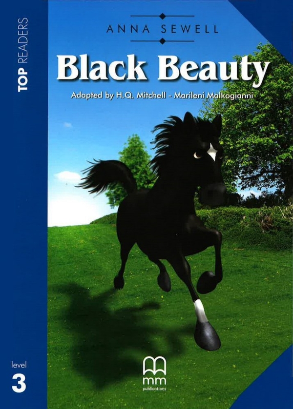 [object Object] «Top Readers 3. Black Beauty. Pre-Intermediate Book with Glossary (+ CD-ROM)», авторів Анна Сьюел, Гарольд Квінтон Мітчелл, Марілені Малкогіанні - фото №1